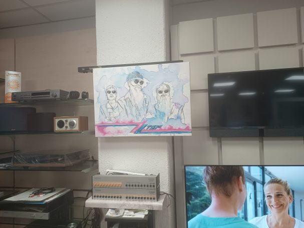 Hifi Eigenbrecht in Riesa: ein Bild von ZZ TOP